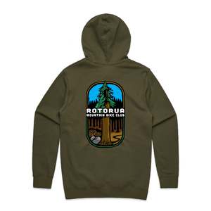 Rotorua Mtb Club: Rotorua MTB Club Hoodie - ARMY