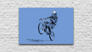 Wheelie Canvas