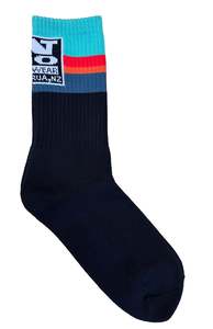 Apparel: Nzo Teal Plus Trail Socks