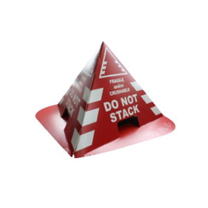 Pyramid Carton Stand Do Not Stack