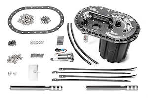 Radium Engineering FCST-X 2 Surge Tank Pumps ANd 1 Lift Pump Included Walbro F90&hellip;