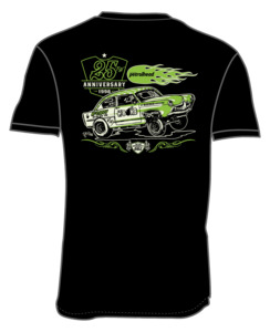 Merchandise: 25th Anniversary NZ Petrolhead T-Shirt