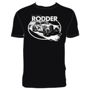 2022 NZ Rodder T-Shirt (black with white)