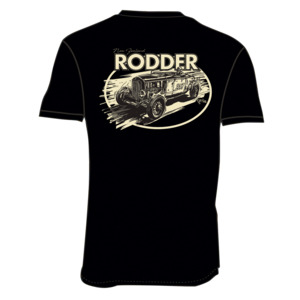 Merchandise: 2021  NZ Rodder T-Shirt (Black with cream)