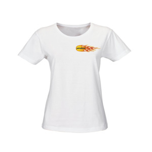Merchandise: NZ Petrolhead Womens V-Neck White