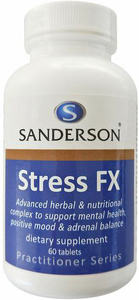 Sanderson: Sanderson Stress FX Tablets 60