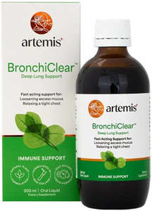 Artemis: Artemis BronchiClear Deep Lung and Bronchial Support 200ml - New Zealand Only