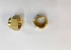 Brass Fittings: [234] Brass Crox Nut