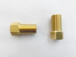 Brass Fittings: [225] Brass M/F Nipple 50mm long (15mm)