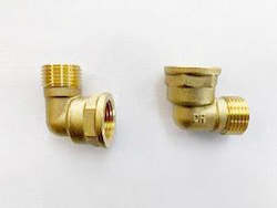 Brass Fittings: [213] Brass Male/ Female Elbow