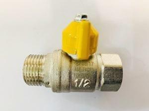 Pex Fittings And Pipes: [GVL1001] Gas Ball Valve 1/2" Male/Female