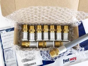 Promotion: [P115] 10 x Brass Male adaptors