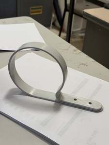 Pvc Gutter Spouting: [PVC1056] PVC Side Hanger Clip
