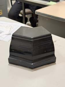 [GBA1008] Gutter Corner External 45 Degree Black