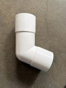 Pvc Gutter Spouting: [DPF1003] Downpipe Elbow 112 Degree 80mm White