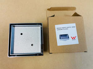 Tapware: [SHW1009] Brass Shower Insert Waste Chrome