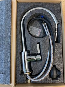 Tapware: [TAP1007] Pull-Out Kitchen/Laundry Sink Mixer Tap Chrome