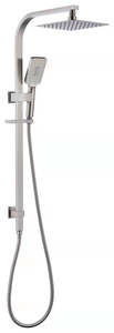 [SHW1003] Shower Slide + Rain Shower Chrome Square