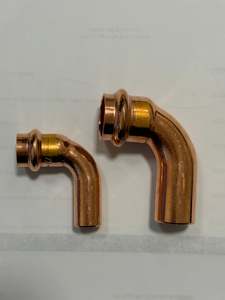 [CPF1018] Copper Press Gas Street Elbow 90 Degree