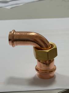 [CPF1014] Copper Press Swivel Elbow