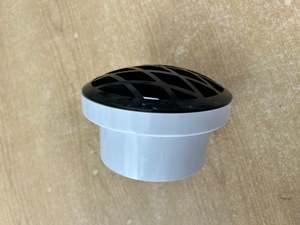 Pvc Waste: [W1373]  Collar and grate 100mm