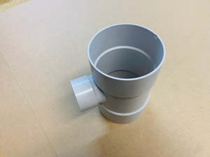 Pvc Waste: [W711]  PVC  tee junction 100-50mm