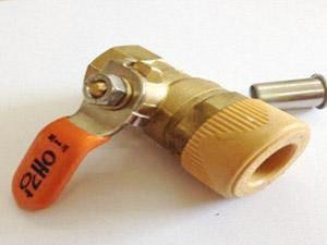 Pb Fittings Push Type: [459] F Ball Valve  15mm