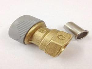 Pb Fittings Push Type: [455] F Valve Socket 15mm