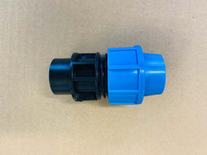 Main Pipe Bluepipes: [MDP1018] MDPE Female Adapter With 1/2" Thread 20mm