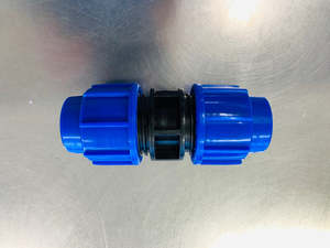 Main Pipe Bluepipes: [MDP1004] MDPE Socket 25mm