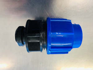 Main Pipe Bluepipes: [MDP1008] MDPE Female Adapter With 1/2" Thread 25mm