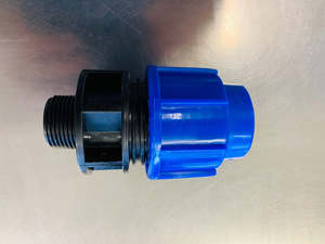 [MDP1009] MDPE Male Adapter With 3/4" Thread 25mm