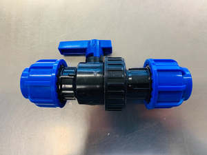Main Pipe Bluepipes: [MDP1013] MDPE Ball Valve 25mm