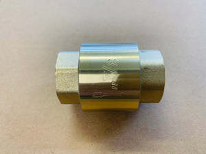 Non Return Valves: [NRV1002] Brass Non-Return Valve
