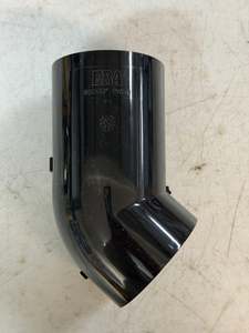 [DPF1018] Downpipe Elbow 43 Degree 80mm Black