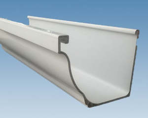 Gutters Spouting 1: [GSP1002] Gutter 4M White