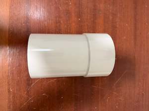 Pipe Repair Couplings: [PVC1028] Slab Repair Coupling In pipe 100mm (Male/Female)