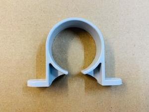 Pipe Clips Support: [PVC1044] PVC Saddle Waste Clip