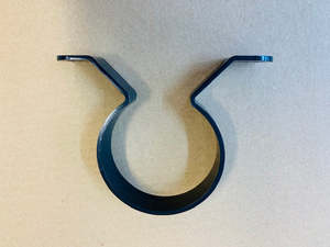Pipe Clips Support: [DPF2024] Downpipe Clip 80mm Black