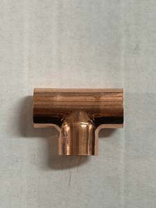 [CPF1023] Copper Brazing Equal Tee