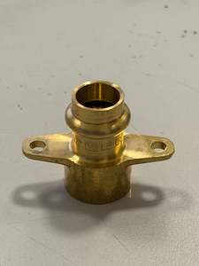 Pipes Fittings: [CPF1027] Copper Press Hose Plate 16mm