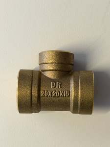 [BRF1029] Brass Reducing Tee 20x15x20mm (Female)