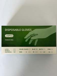 Tools: [PPE1003] Disposable Gloves x100 Pack