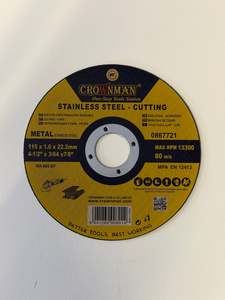 [CTT1006] Crownman Flat Cutting Disc