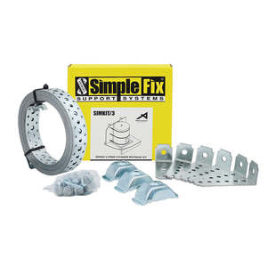 Hot Water Systems: [HWC1008] SimpleFix Seismic Cylinder Restraint Kit 3 Strap