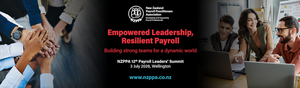 Nzppa: NZPPA 12th Payroll Leader’s Summit, 3 July 2026, Wellington (Early Bird Rates)