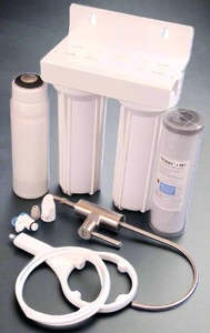 Inline Underbench Water Filters Kits: Fluoride, Arsenic & Chlorine Reduction Water Filtration With Tap