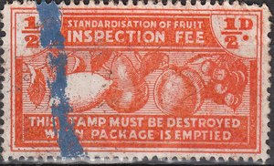 Products: Fruit Inspection Fee – 1/4d Orange