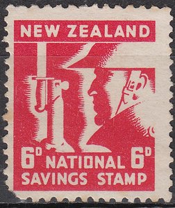 National Savings – 6d Red