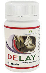 Men's Health: DELAY –  Anti Premature Ejaculation - Size 60 Capsules